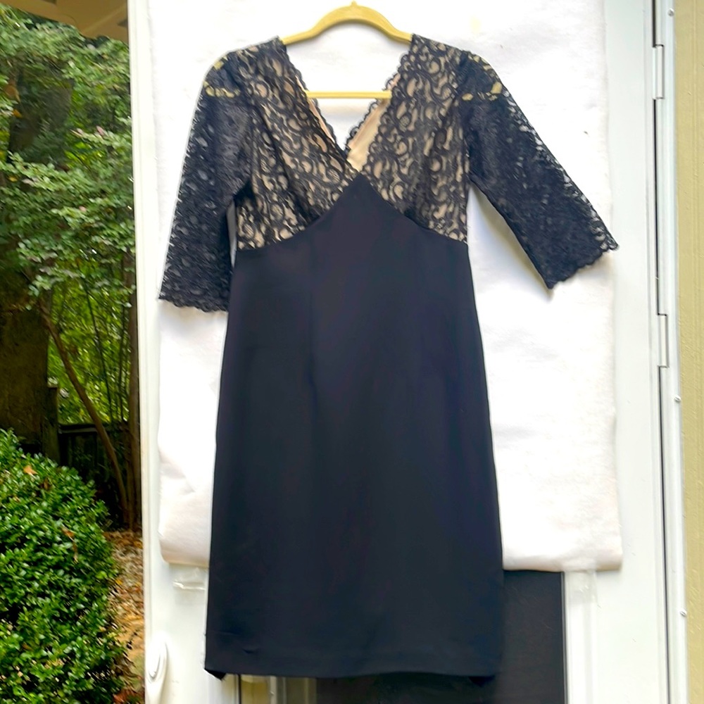 Maggie London black cocktail dress